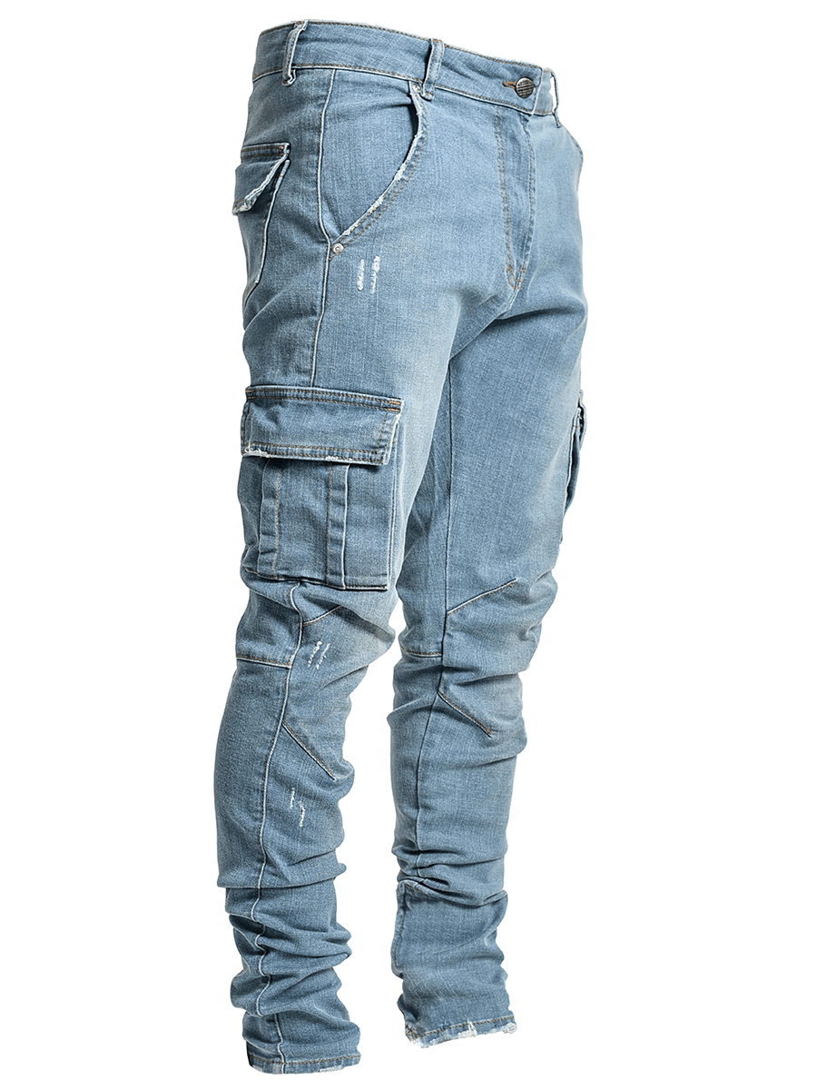 Cargo Denim - Light Stone