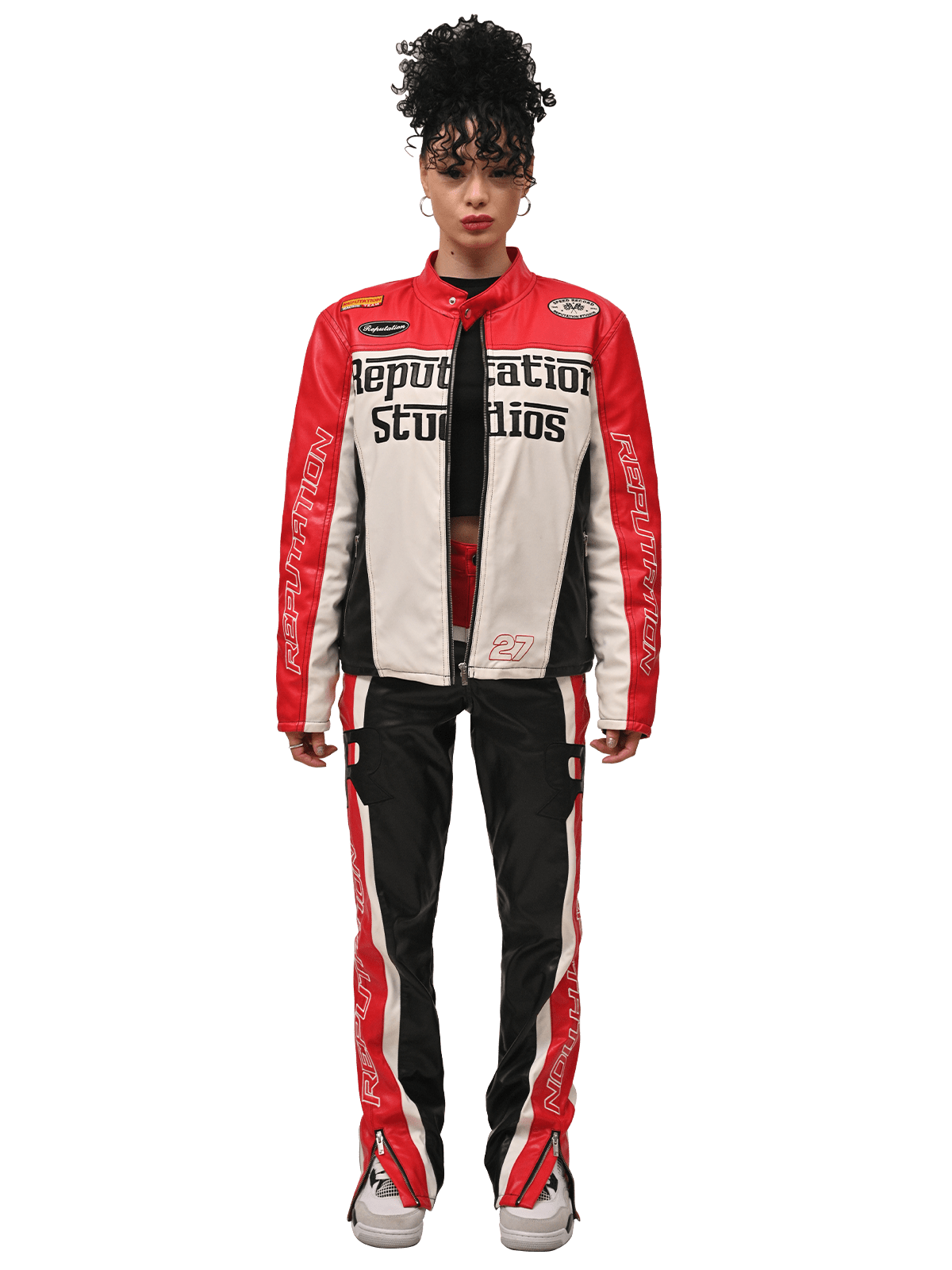 Moto Jacket - Red