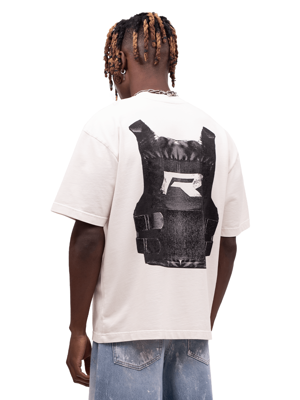 Bulletproof Vest Tee - Vintage White