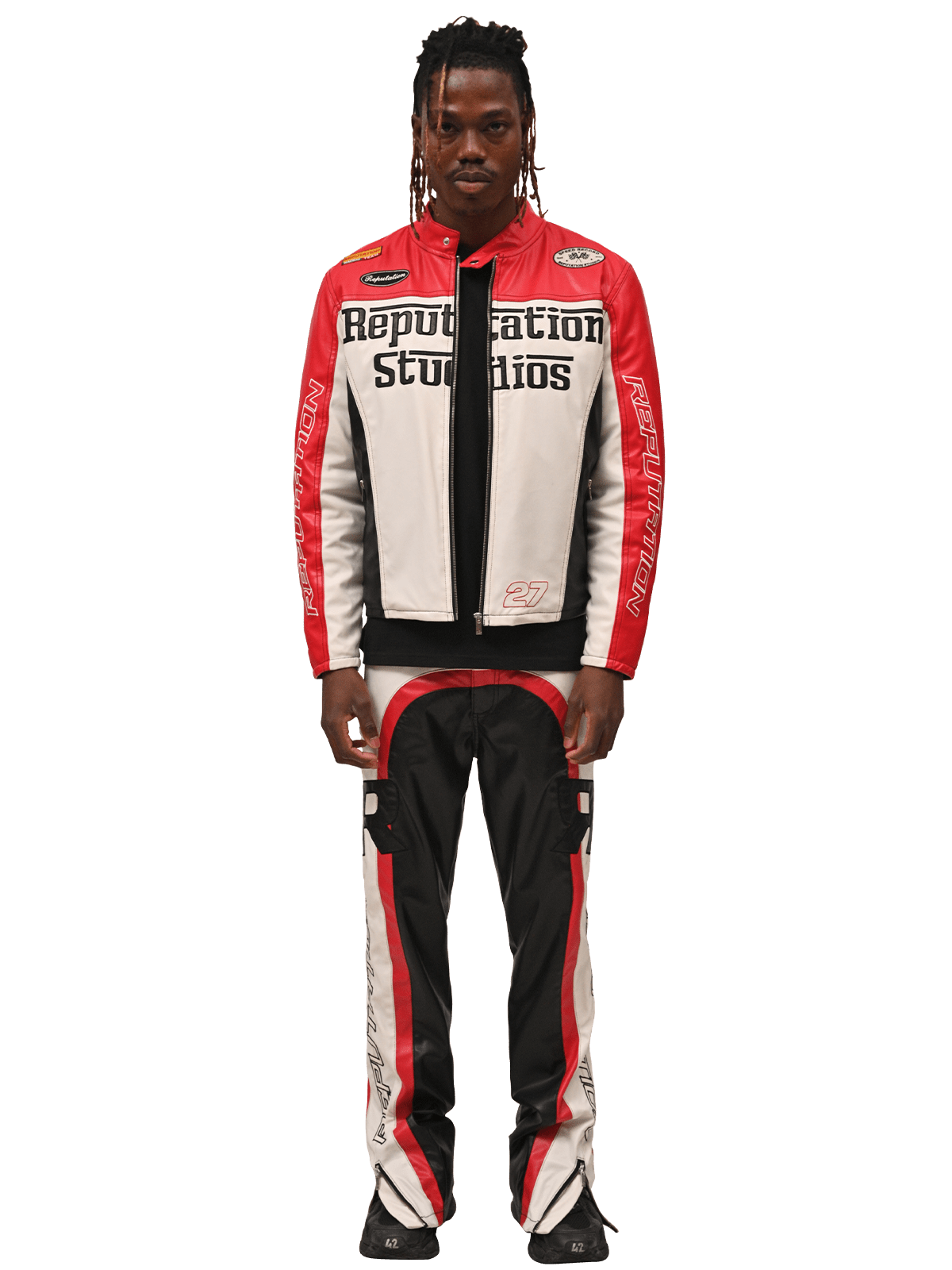 Moto Jacket - Red