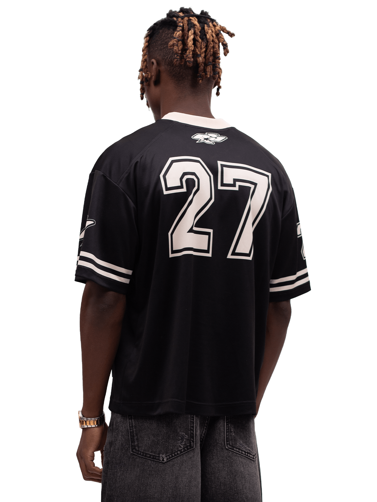 Y2K Hockey Jersey - Black