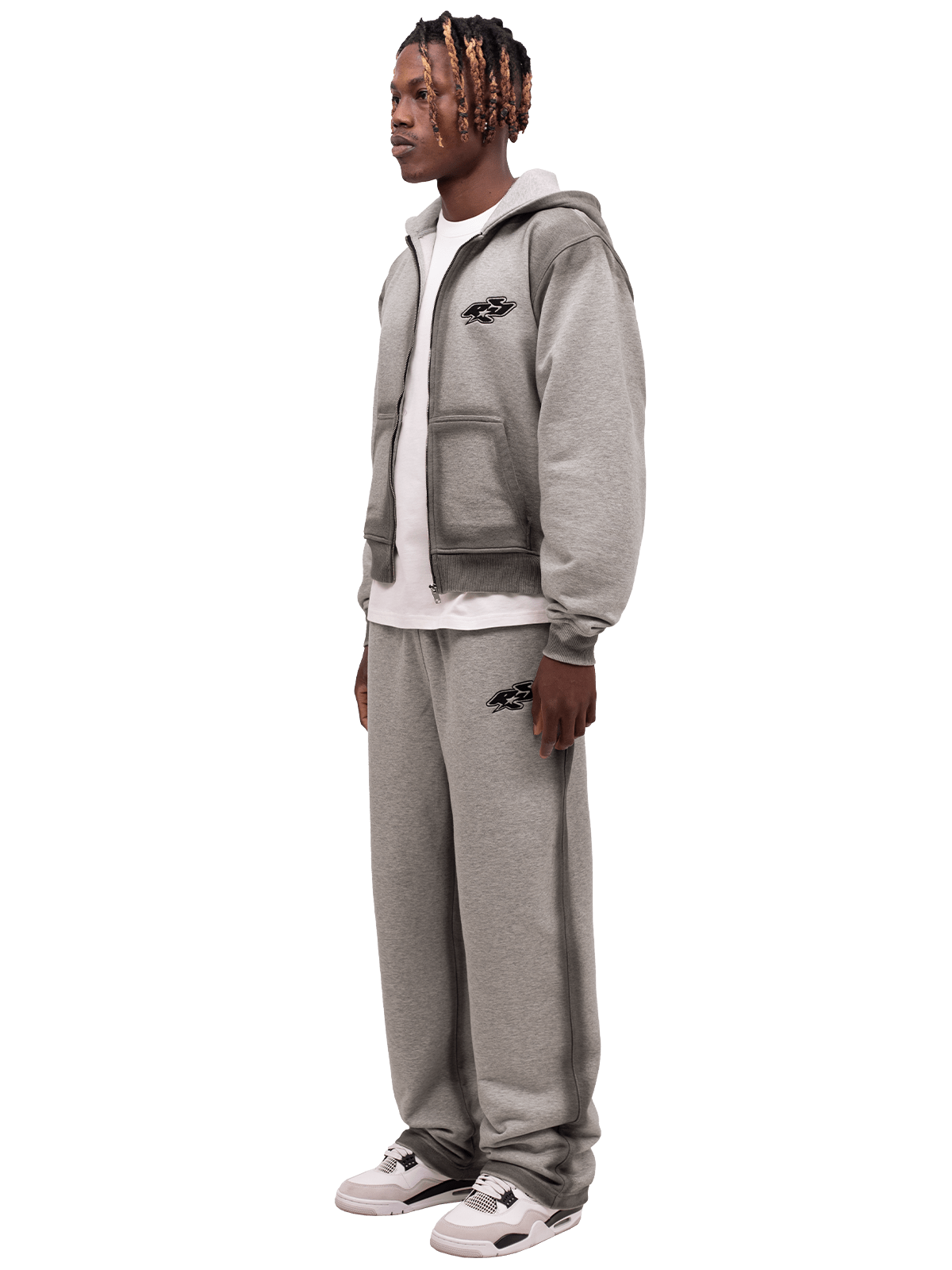 Y2K Sweatpants - Heather Grey