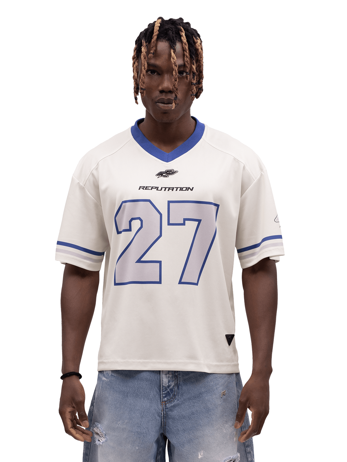 Y2K Hockey Jersey - Cream