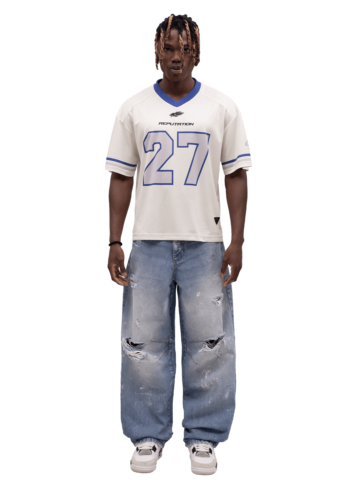 Y2K Hockey Jersey - Cream