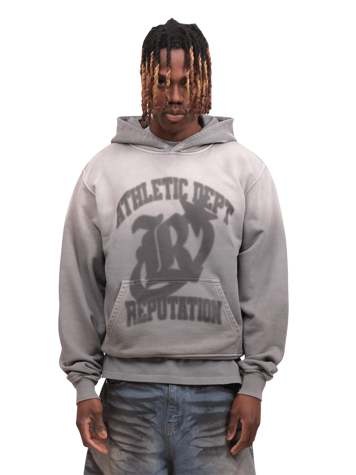 Athletic Dept Hoodie - Vintage Grey