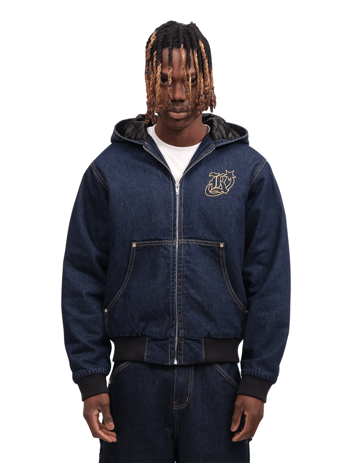 Workwear Denim Hoodie