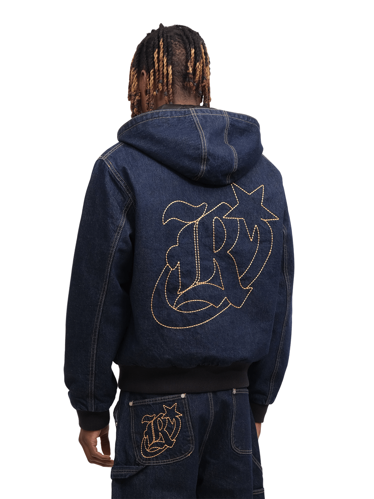 Workwear Denim Hoodie