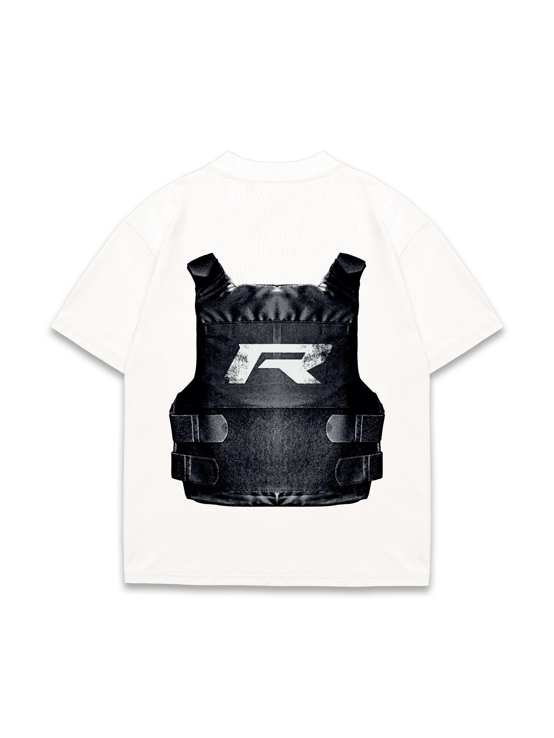 Bulletproof Vest Tee - Vintage White