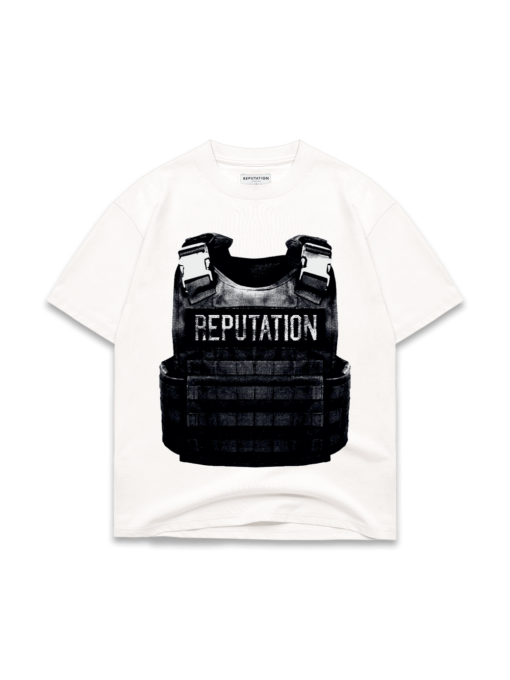 Bulletproof Vest Tee - Vintage White