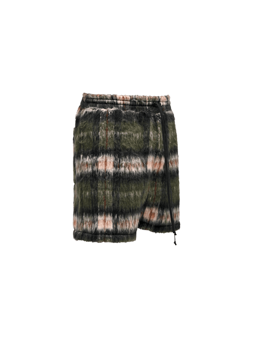 Mohair Shorts - Emerald