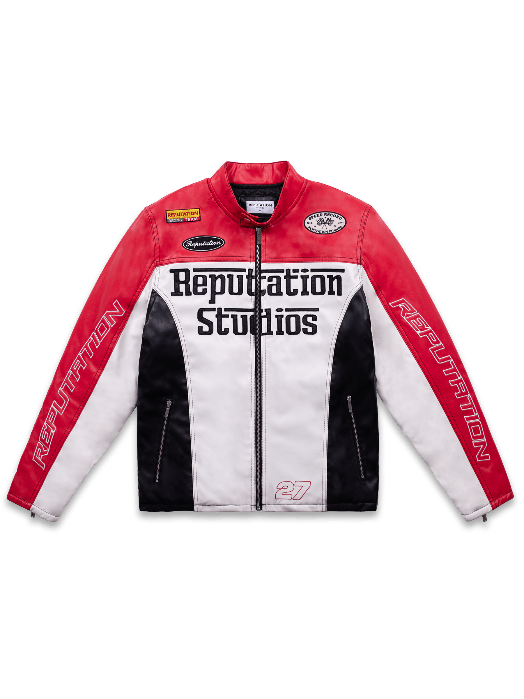 Moto Jacket - Red