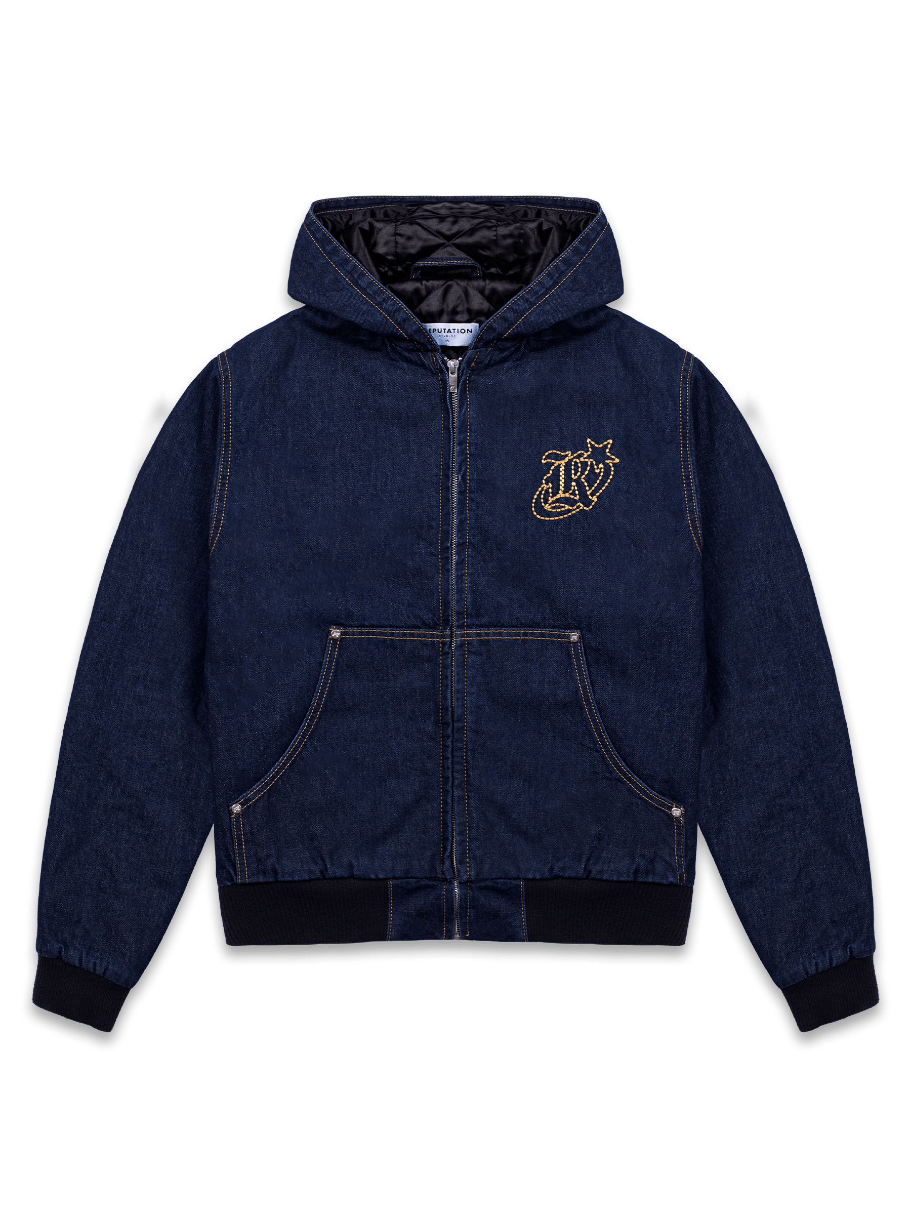 Workwear Denim Hoodie