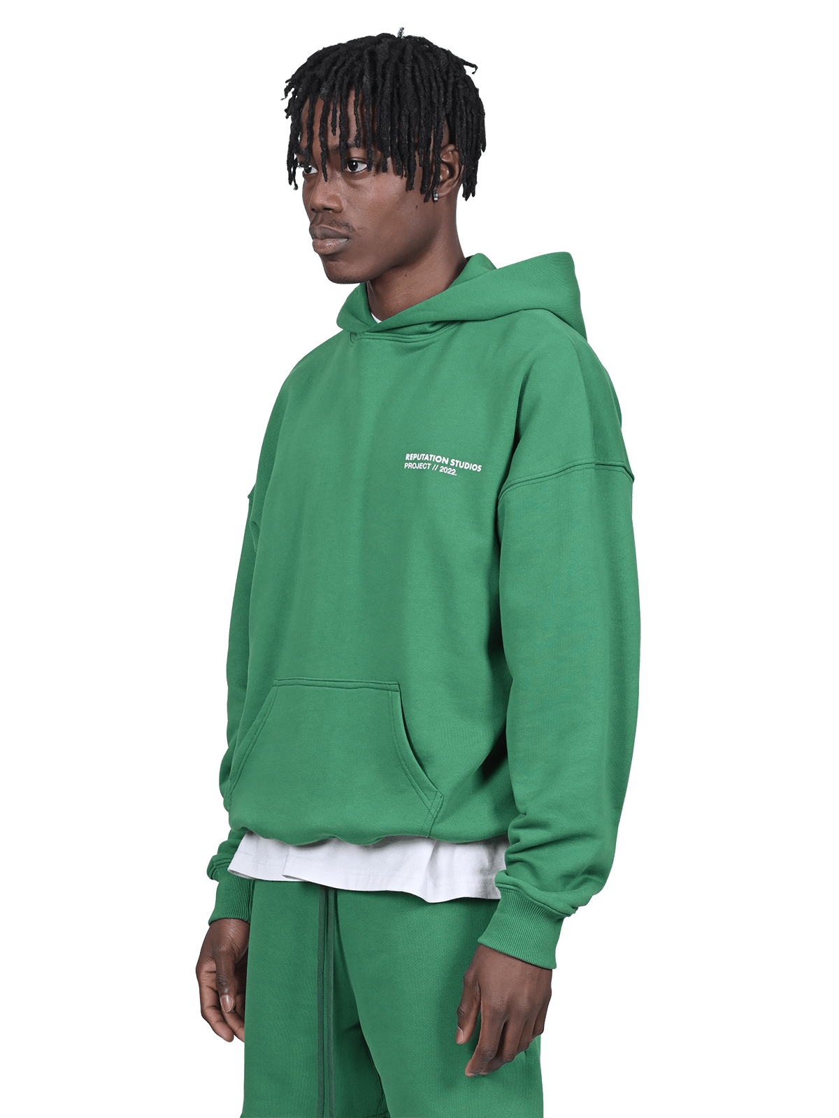 "Statement Piece" Hoodie - Pine Green