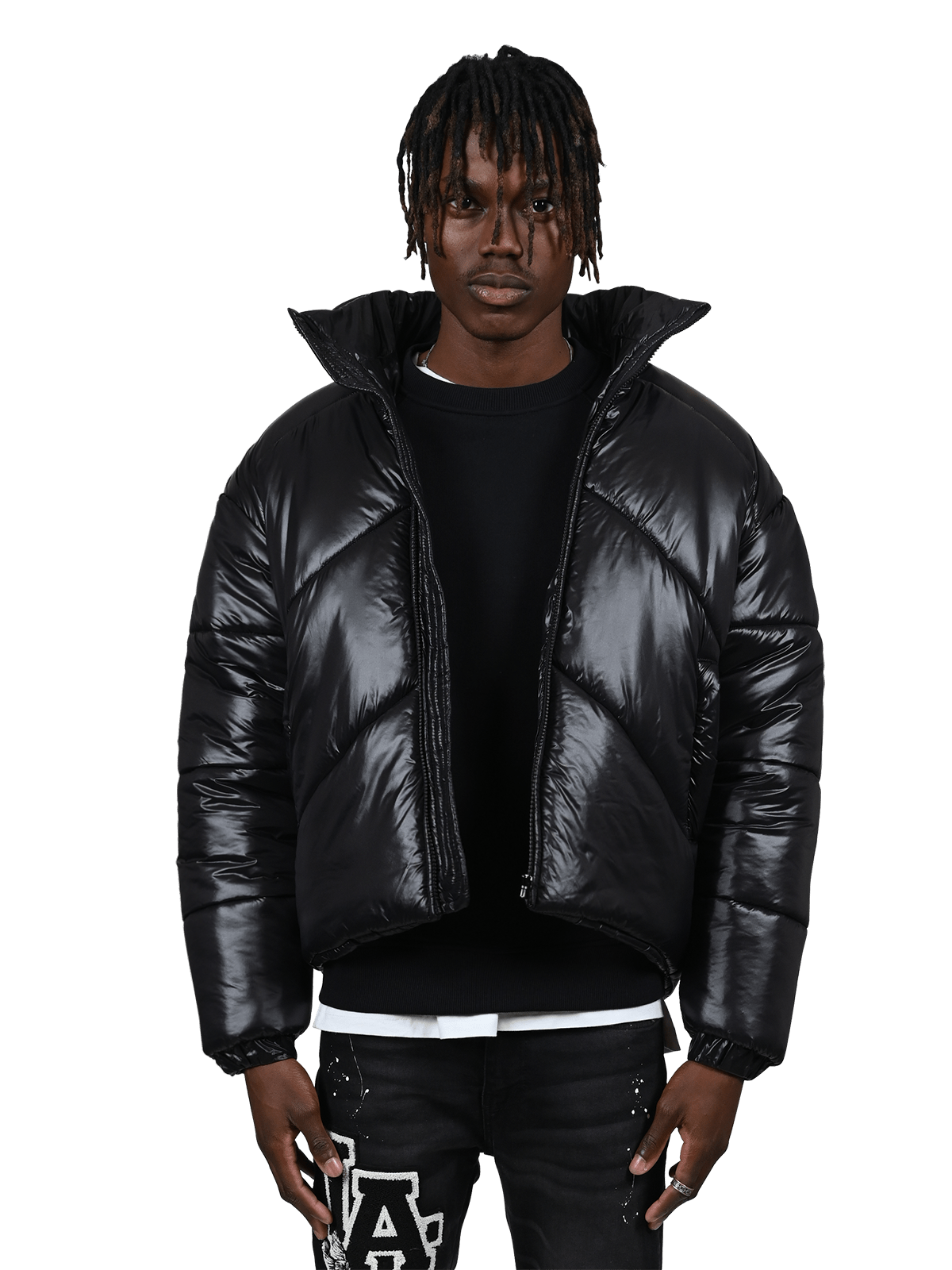 Puffer Jacket - Black