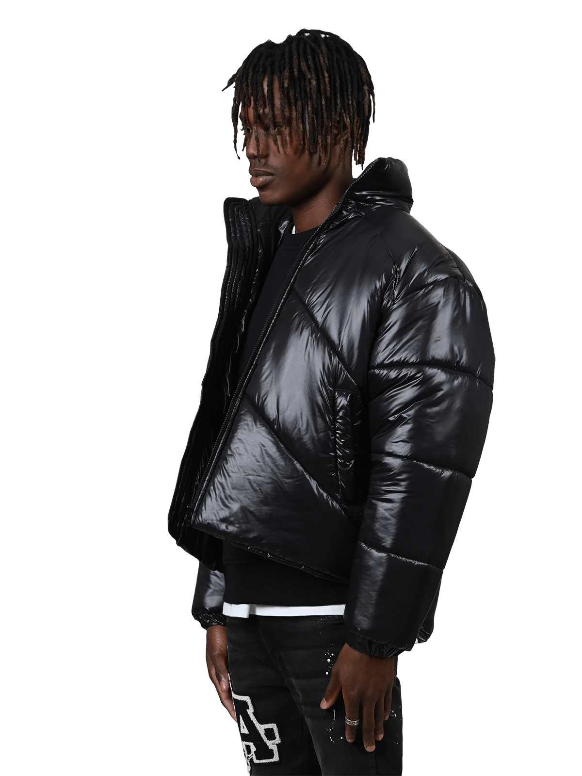 Puffer Jacket - Black