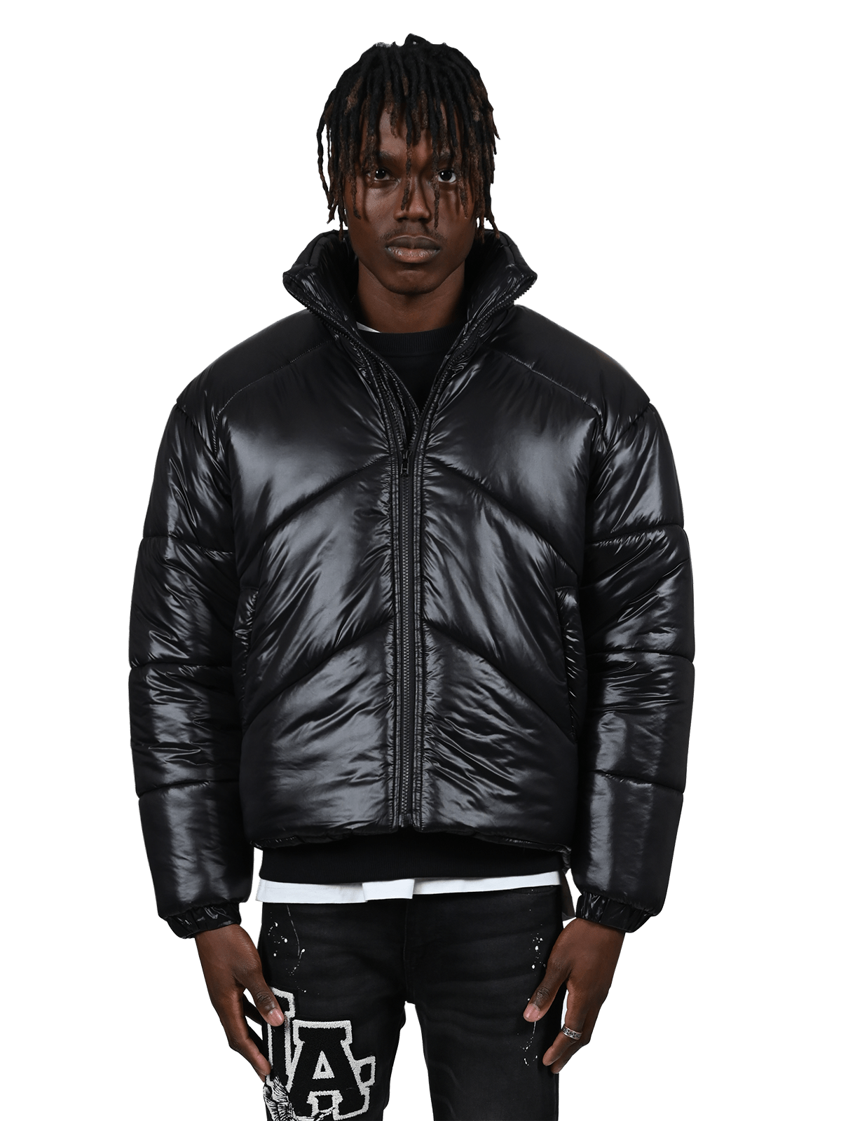 Puffer Jacket - Black