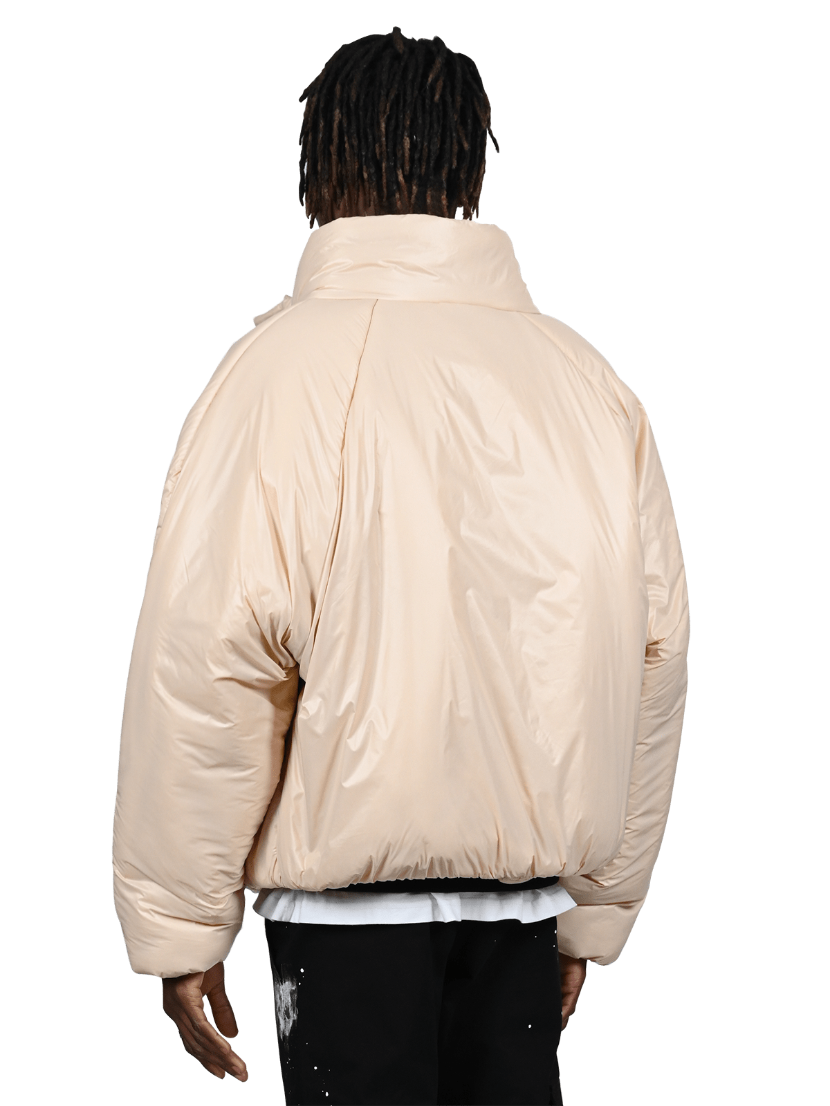 Oversized Puffer Jacket - Cream