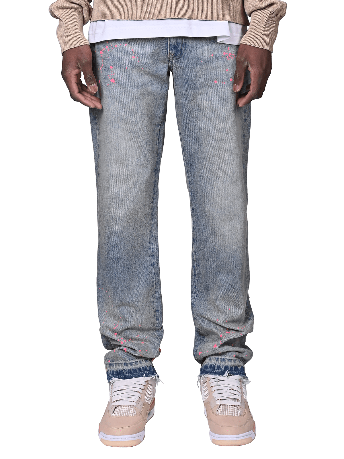 Script Denim - Cream Wash