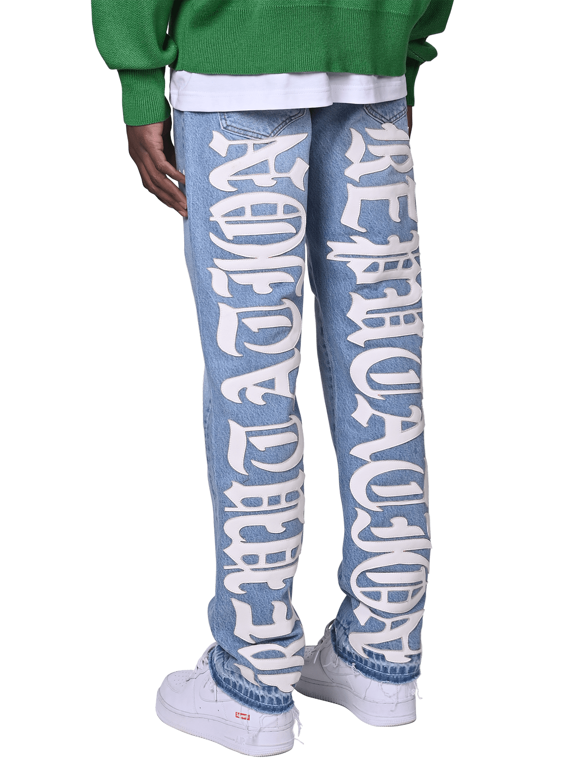 Script Denim - Light Stone