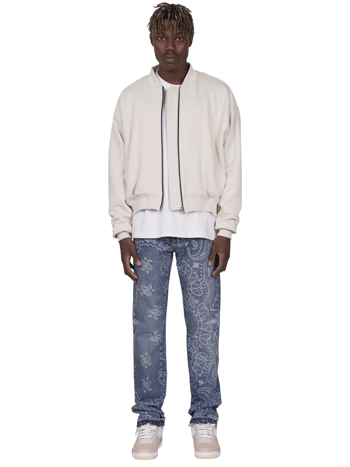 Vintage Bandana Denim - Cream Wash – Reputation Studios