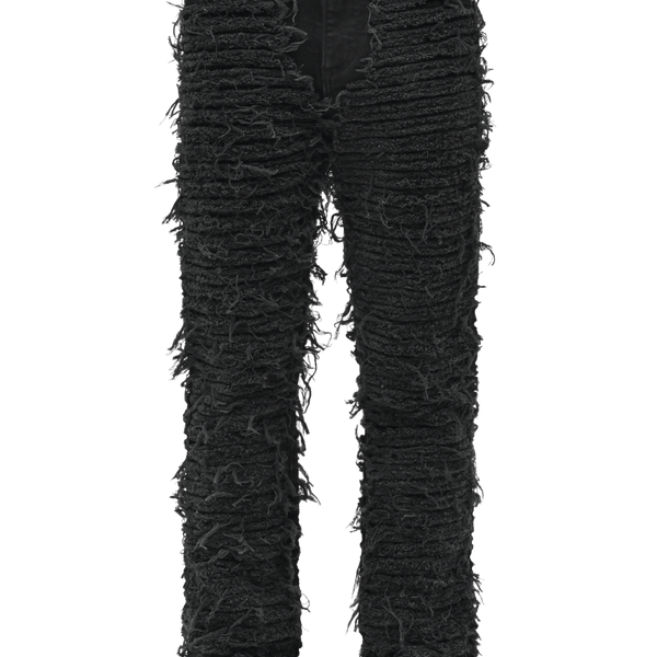 Cargo Flare Denim - Black – Reputation Studios