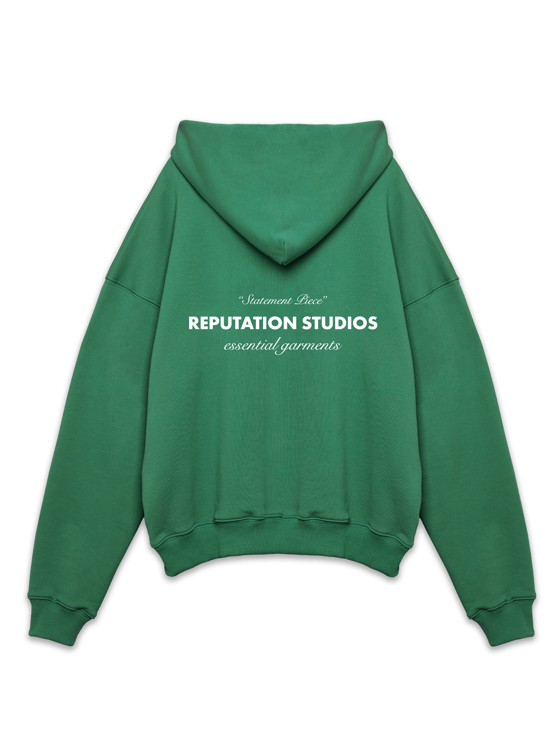 "Statement Piece" Hoodie - Pine Green