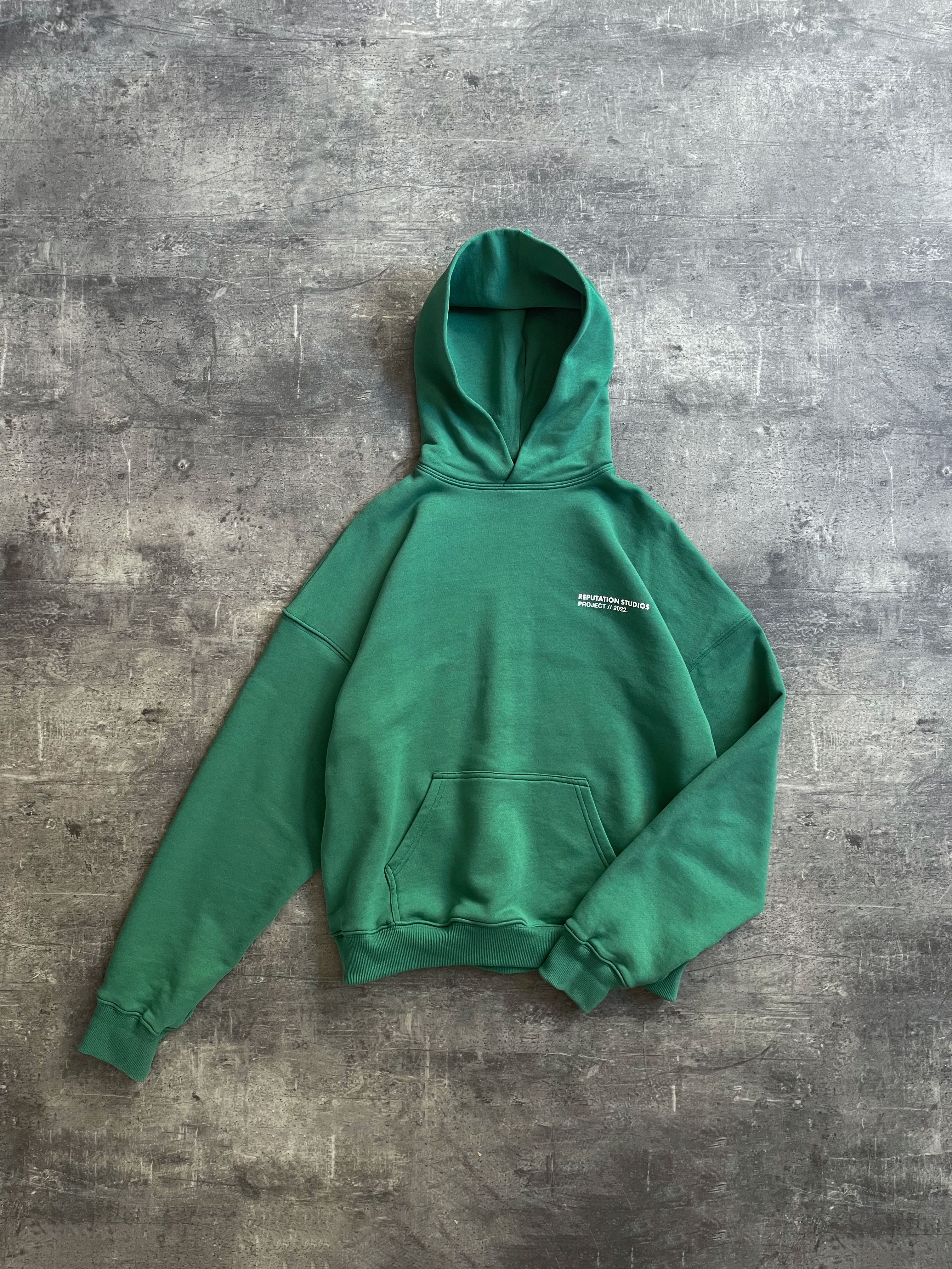 "Statement Piece" Hoodie - Pine Green