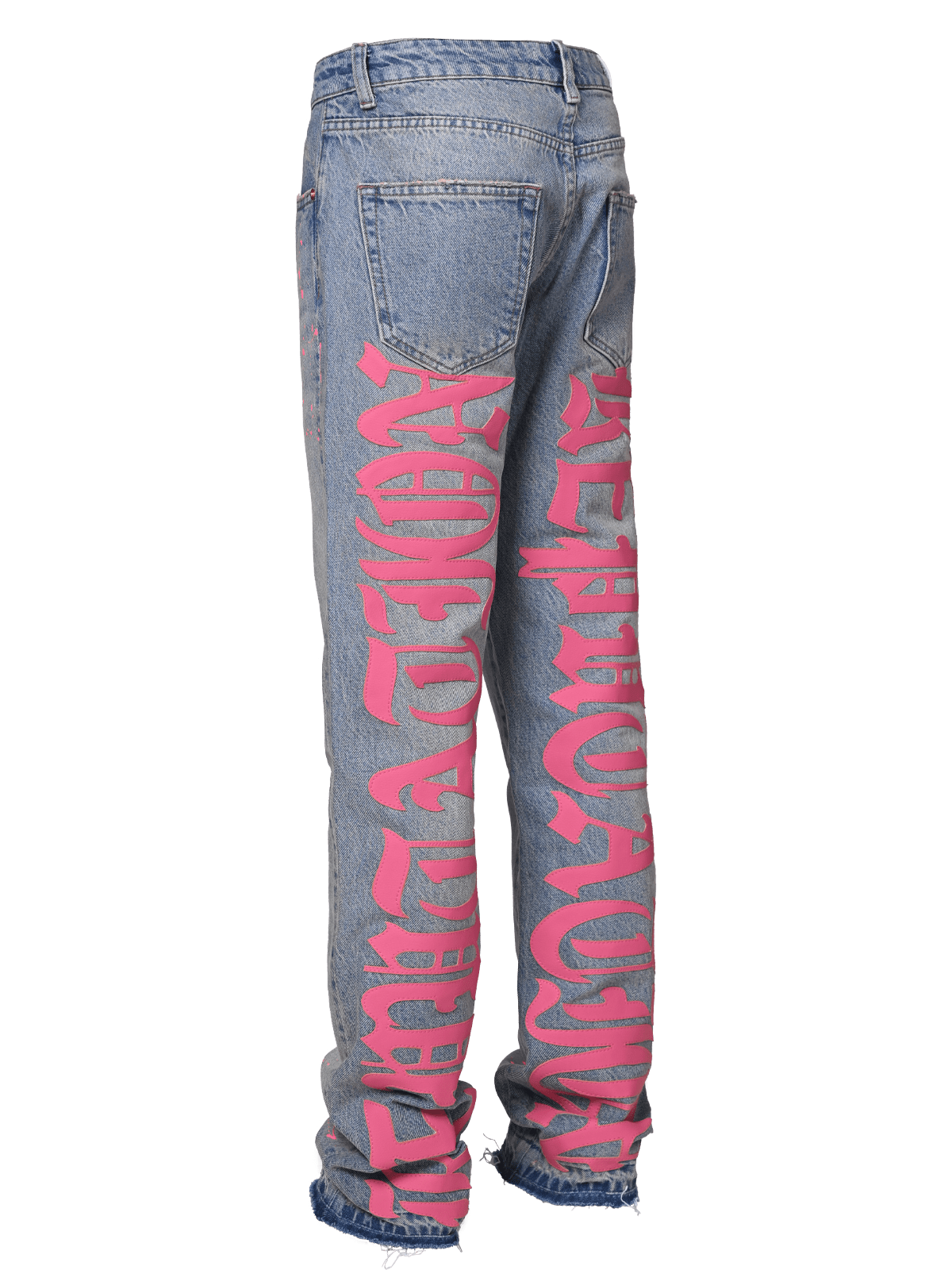 Script Denim - Cream Wash